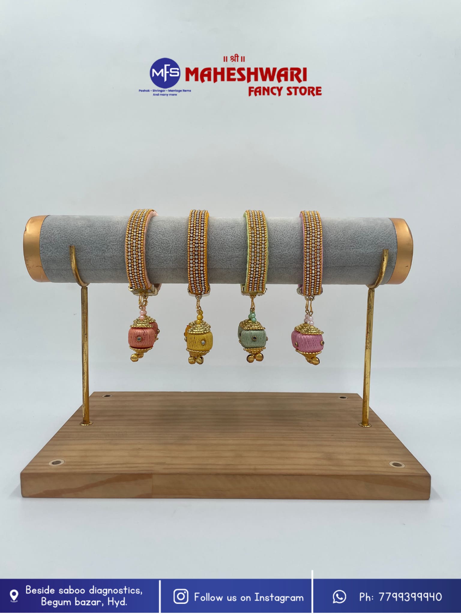 Swagat Bracelet Stone work